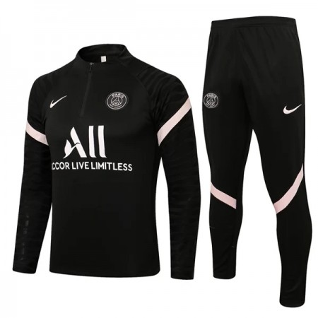 Paris Saint-Germain Training Huppari Suits 2022-23 Musta Vaaleanpunainen 1/4-Zip